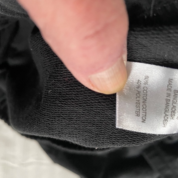 MEN'S SWEAT SHORTS BLACK SIZE L - Picture 5 of 8